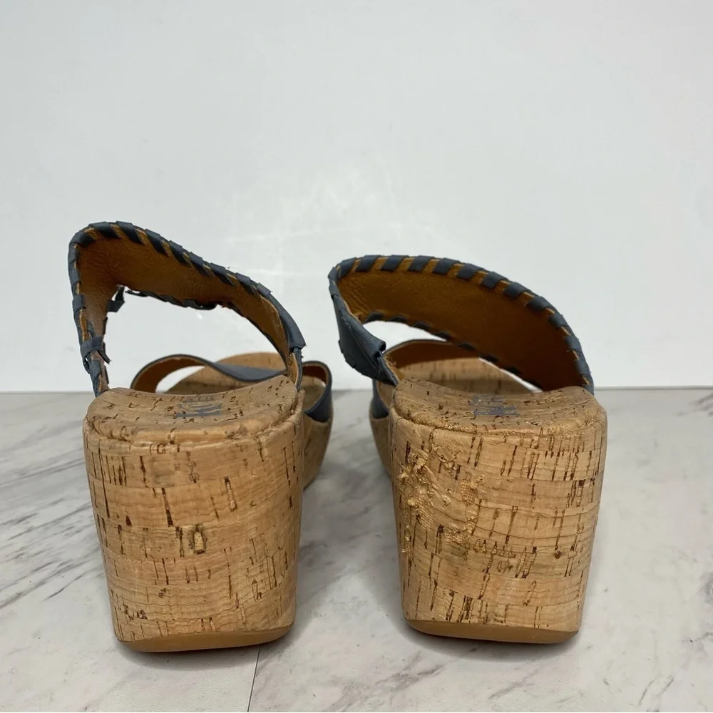 Korks Kendri Cork Wedge Sandal 8M